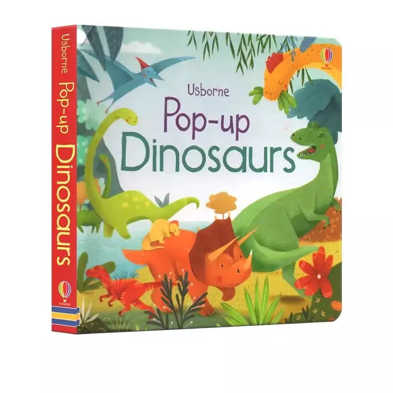 Pop-Up Dinosaurs Book - 3D