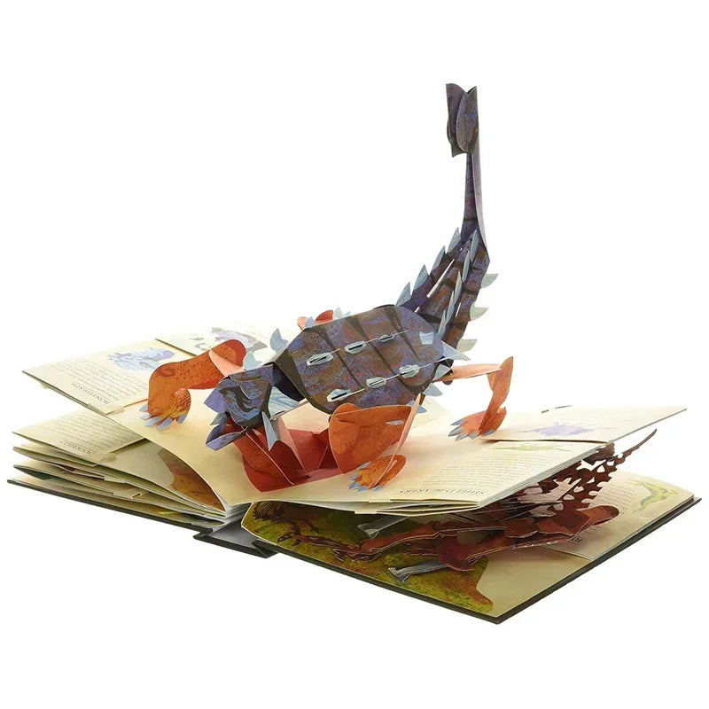 Funny 3D Pop-Up Dinosaur Book