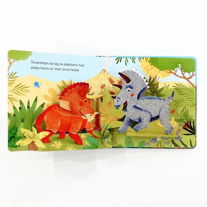Pop-Up Dinosaurs Book - 3D