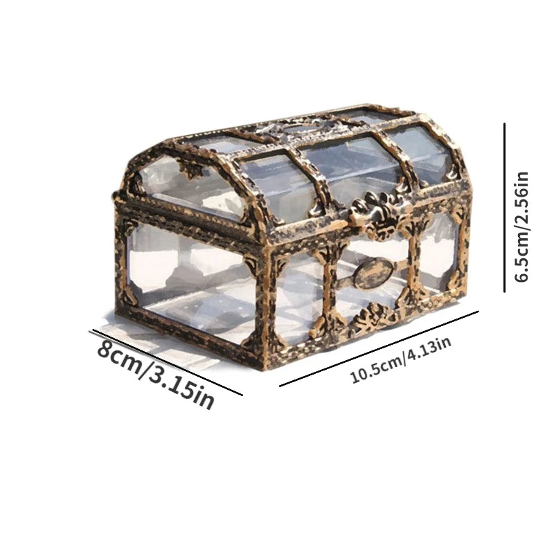 Plastic Transparent Pirate Treasure