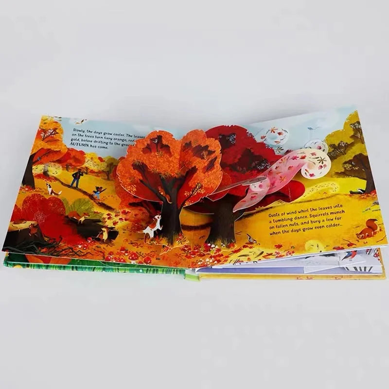 3D Book About the Forest and Animals