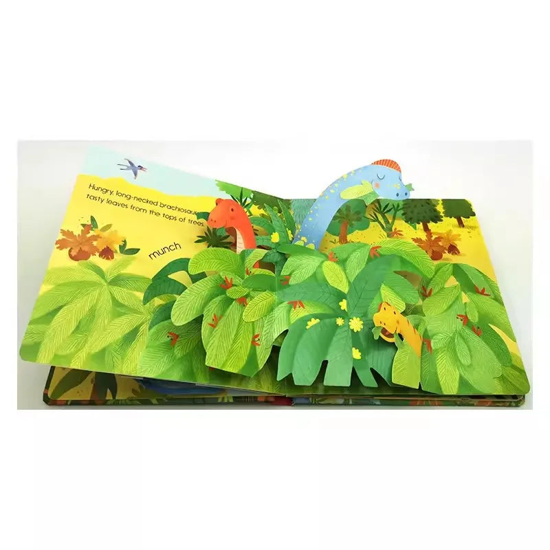 Pop-Up Dinosaurs Book - 3D