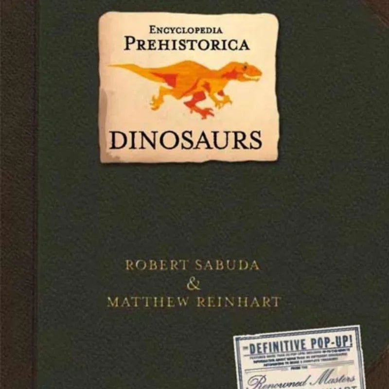Funny 3D Pop-Up Dinosaur Book