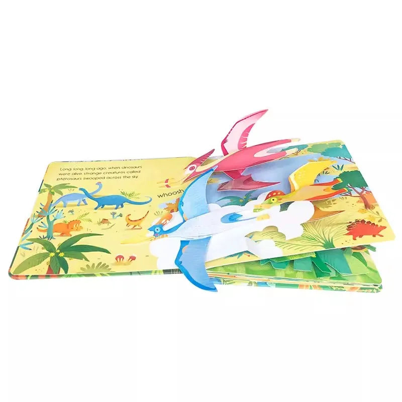 Pop-Up Dinosaurs Book - 3D