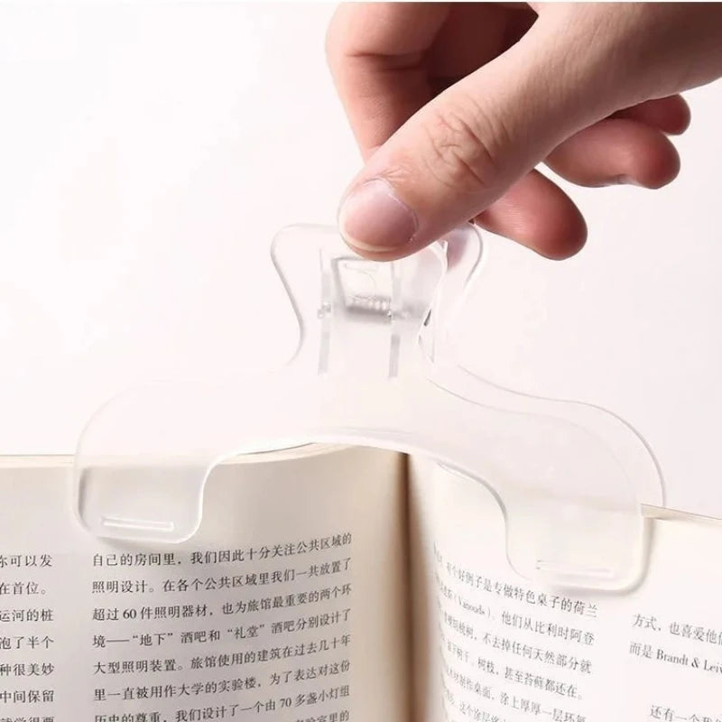 1pc Transparent Frosted Book