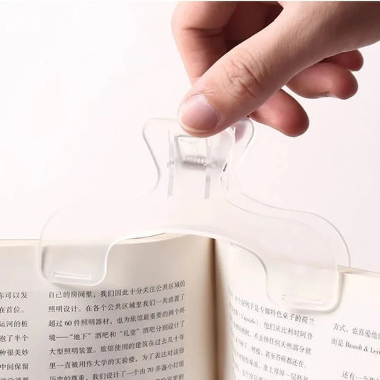 1pc Transparent Frosted Book