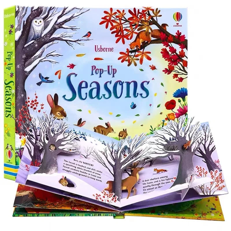 3D Book About the Forest and Animals