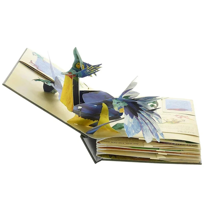 Funny 3D Pop-Up Dinosaur Book