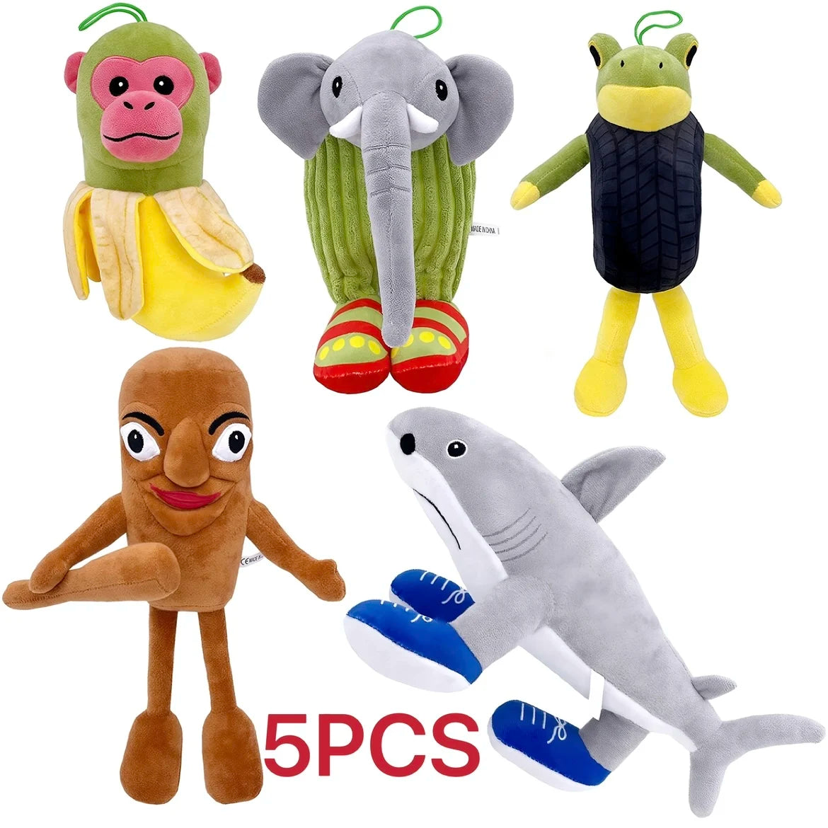 Tralalelo Tralala Plush Tungtungtung Italian Brainrot Al Tralalero Tralala
