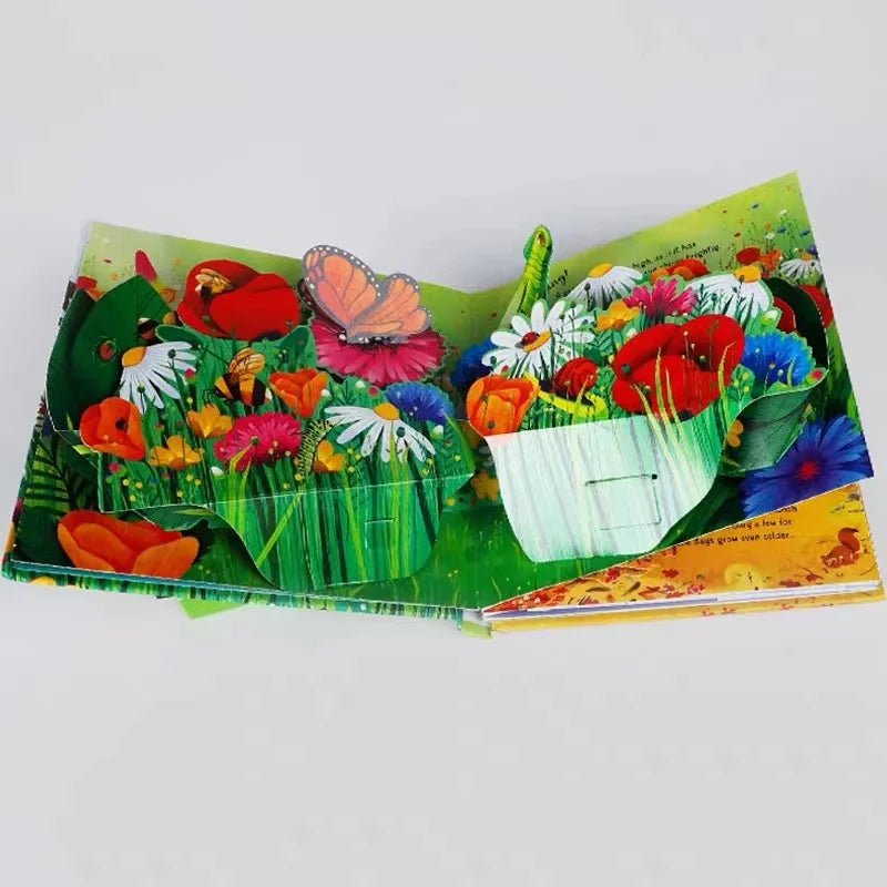 3D Book About the Forest and Animals