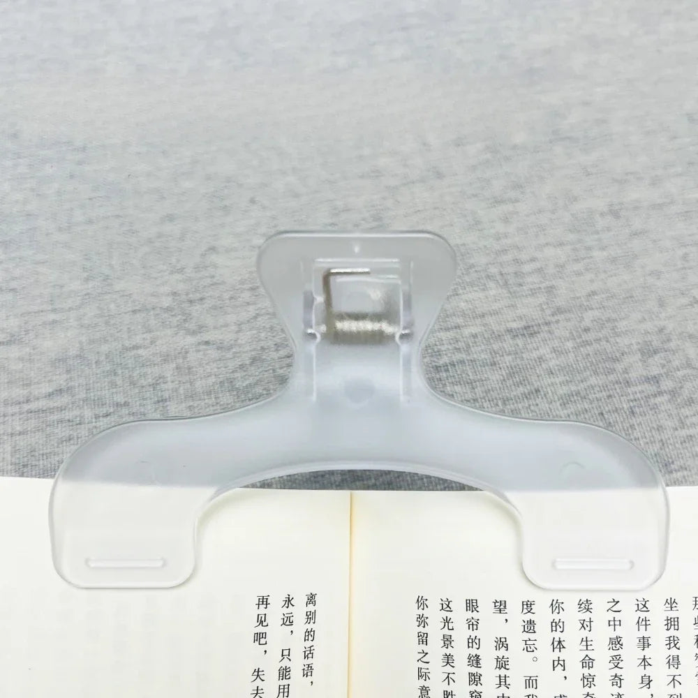 1pc Transparent Frosted Book