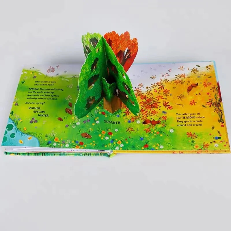 3D Book About the Forest and Animals