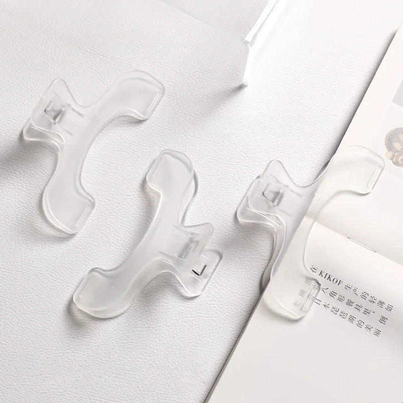 1pc Transparent Frosted Book